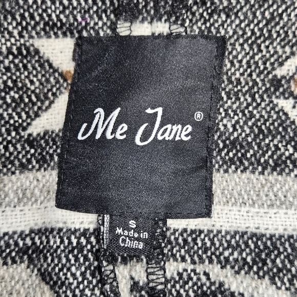 Aztec Southwestern Tribal Print Fringe Cardigan Wrap Jacket Boho Western Blanket - Picture 2 of 12